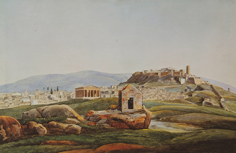 File:Athens View from the north - west - Peytier Eugène - before 1834.jpg