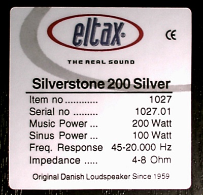 File:Eltax Silverstone 200 loudspeaker label.jpg