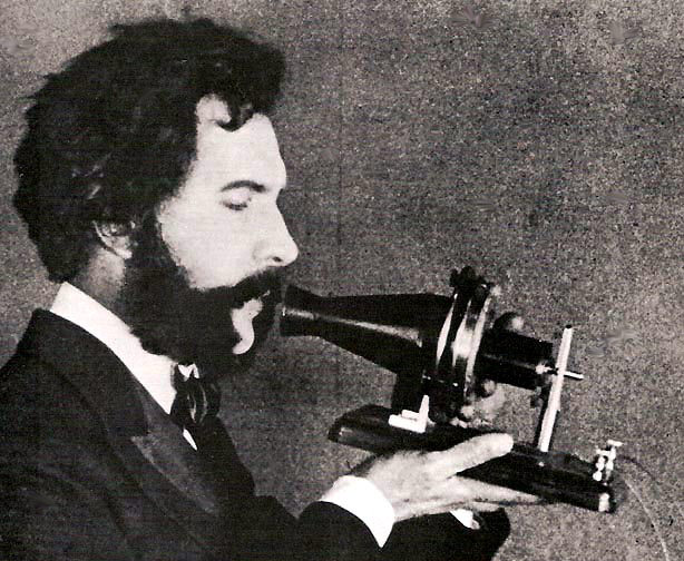 File:Actor portraying Alexander Graham Bell in an AT&T promotional film (1926).jpg