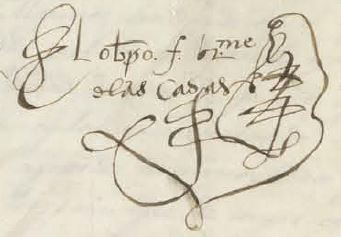File:Bartolome de las Casas - signature - 1559.JPG