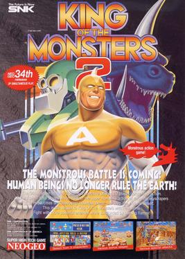 File:King of the Monsters 2 arcade flyer.jpg
