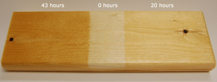 File:UV effect on finished wood.jpg