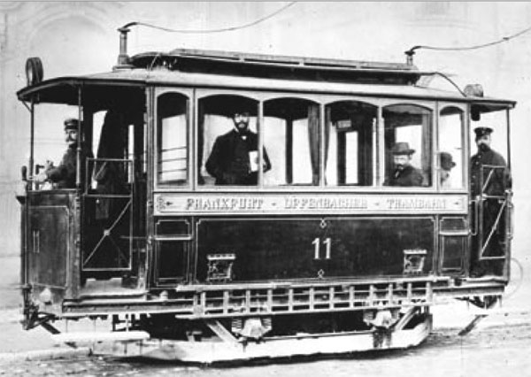 File:Electric tram- Siemens 1884 in Frankfurt.jpg