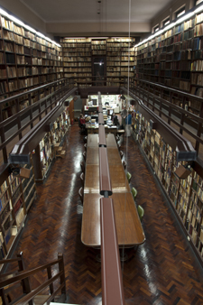The Jorge Luis Borges library of the Academia Argentina de Letras