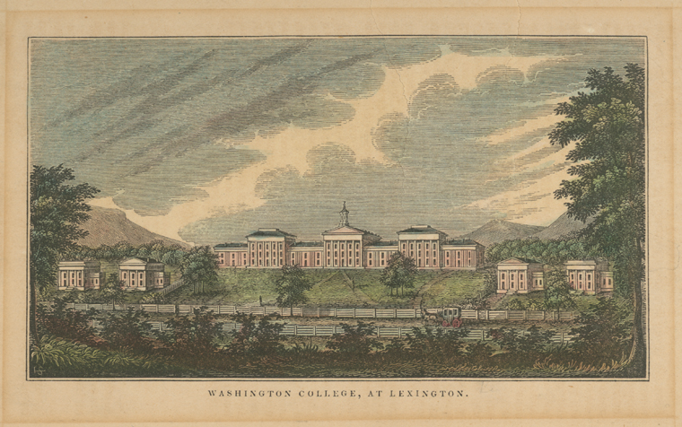 File:Washington College Lexington Virginia 1845.jpeg