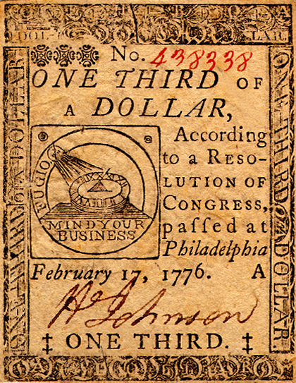 File:Continental Currency One-Third-Dollar 17-Feb-76 obv.jpg