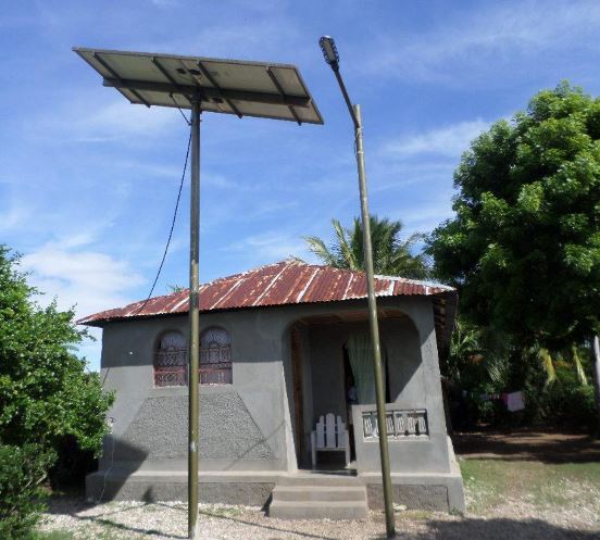 File:Haitian clinic where solar power is used to refrigerate rabies vaccine.jpg