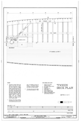 'Tween Deck Plan, Section 2 of 5 - Ship BALCLUTHA, 2905 Hyde Street Pier, San Francisco, San Francisco County, CA HAER CAL,38-SANFRA,200- (sheet 24 of 69).png