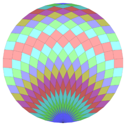 42-gon rhombic dissection.svg