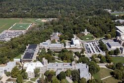 Aerial view of the Butler University campus in Indianapolis, Indiana.jpg