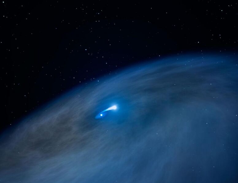 File:Hubble Spies Vast Gas Disk around Unique Massive Star.jpg