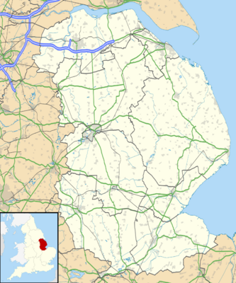 Lincolnshire UK location map.svg