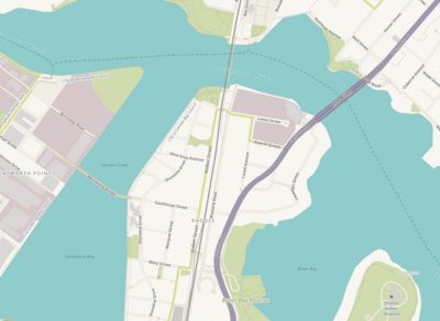 Rhodes ferry wharf map.png