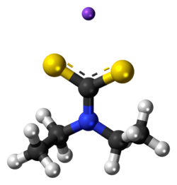 Sodium diethyldithiocarbamate 3D ball.png