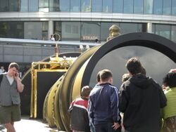 Telectroscope observers in London.jpg