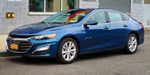 2019 Chevrolet Malibu (facelift) LT, front 10.19.19.jpg