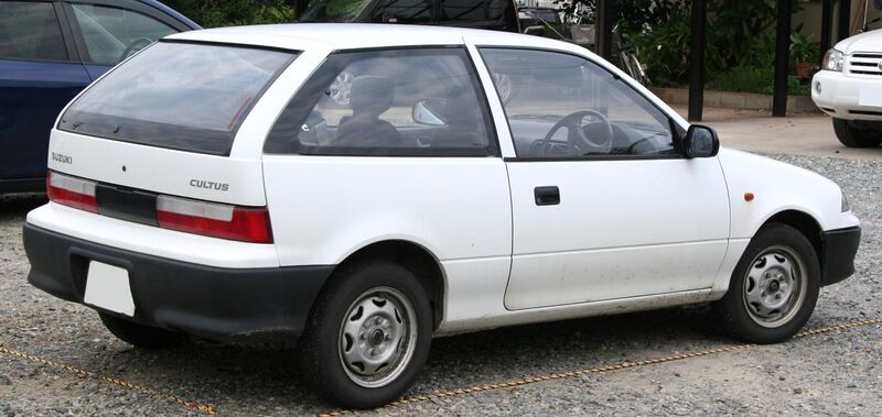 File:2nd generation Suzuki Cultus rear.jpg