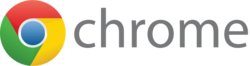 Google Chrome icon and wordmark (2011).svg
