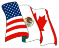 Logo of the NAFTA Secretariat of North American Free Trade Agreement