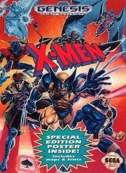 X-Men (1993 Sega video game cover).jpg