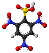 2,4,6-Trinitrobenzenesulfonic acid molecule