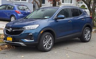 2020 Buick Encore GX Select AWD, front left.jpg
