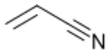 Acrylonitrile-2D-skeletal.svg