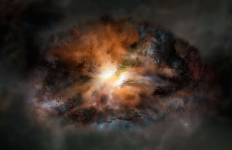 File:Artist's impression of the galaxy W2246-0526.jpg