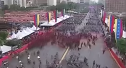 Caracas drone explosions - Soldiers flee.png