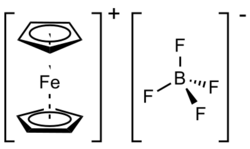 Ferrocenium tetrafluoroborate.svg