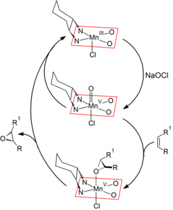 Mechanism of the Jacobsen catalytic enantioselective epoxidation