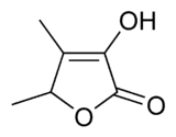 Sotolon chemical structure.png