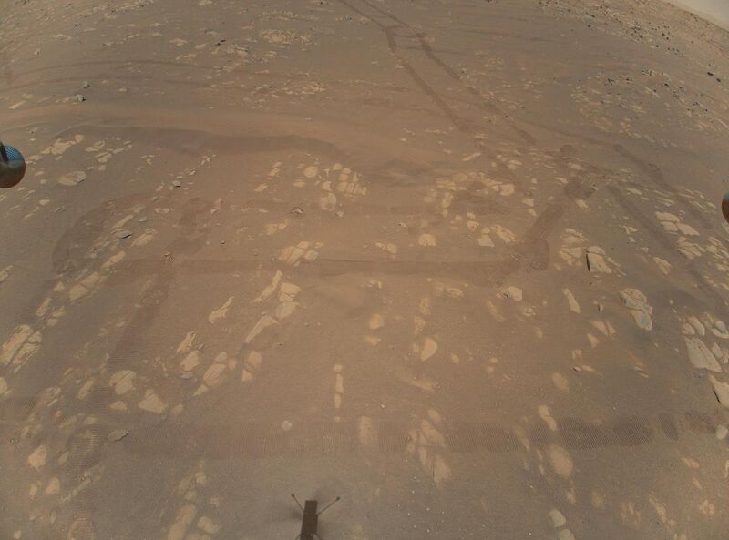File:1st aerial image on mars taken by Ingenuity.jpg