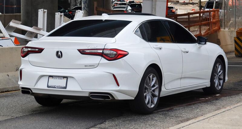 File:2021 Acura TLX SH-AWD, rear 4.1.21.jpg