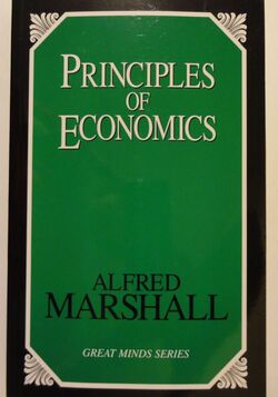 Alfred Marshall - Principles of Economics (1890).JPG