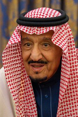 A photo of King Salman aged 85