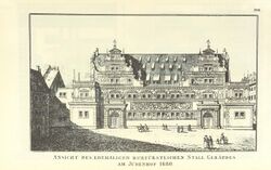 Stallgebäude am Jüdenhof 1680.jpg