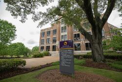 601 Cramer Way, the University of North Alabama's main administrative building.