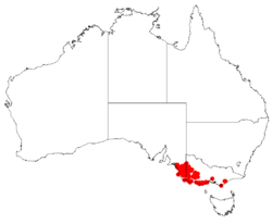 Hakea repullulansDistMap118.png