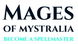 Mages of Mystralia video game logo 2017.png