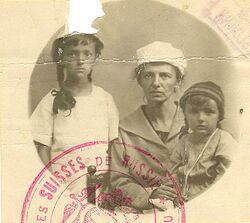 Migrants Suisses de Russie, environ 1921.jpg