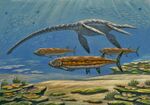 Styxosaurus and Xiphactinus.jpg
