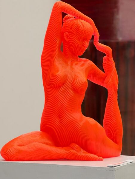 File:1 red yoga statue.jpg