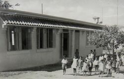 A new school in Ceiba, Puerto Rico, constructed by the New Deal's Puerto Rico Reconstruction Administration.jpg