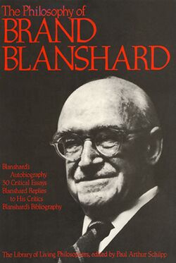 Brand Blanshard Lib of Living Philosophers volume.jpg