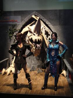 E3 Expo 2012 - Dungeons & Dragons Neverwinter girls.jpg
