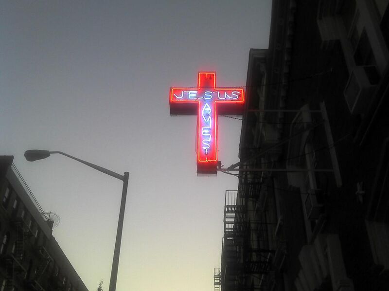 File:Jesus Saves Neon Cross Sign Church 2011 Shankbone.jpg