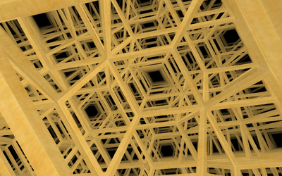 Rhombic dodecahedral honeycomb.png