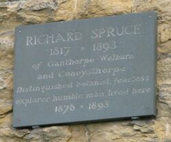 Richard Spruce memorial Coneysthorpe NYorks UK.JPG