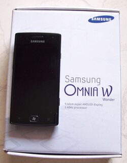 Samsung Omnia W Model no.GT-I8350.jpg